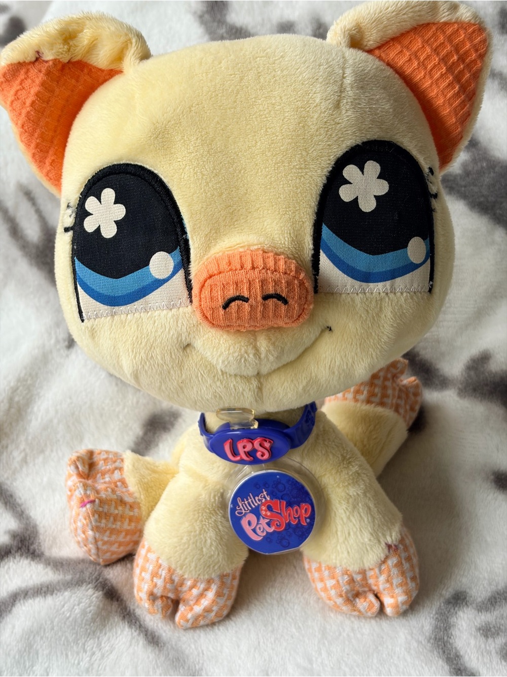 2007 Littlest Pet Shop VIP Pet Pig 9โPlush toy/Hasbro/LPS#: 65034/639089 Asst.